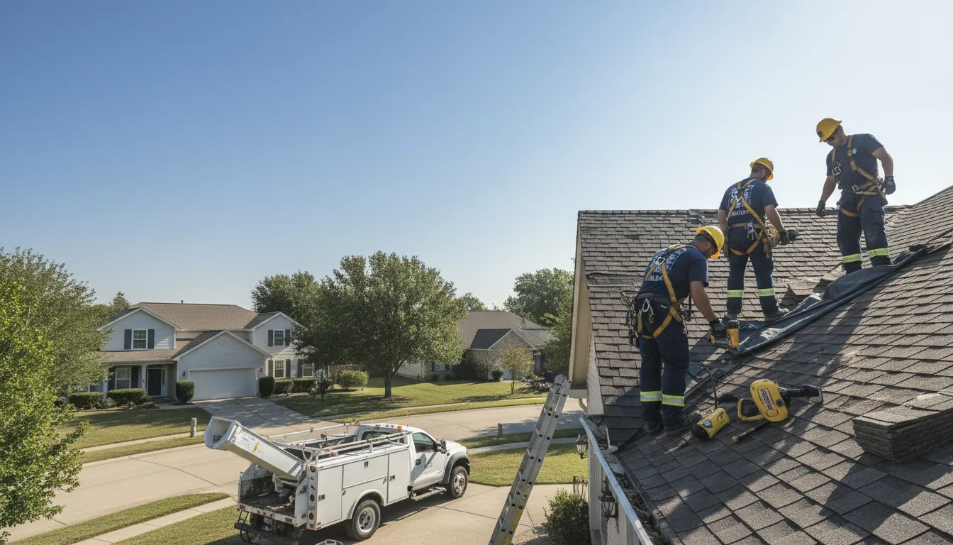 Emergency Roof Repair in Harveysburg, OH near me